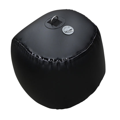 Seipel Marine Specialty Inflatable Fender Ball  24 Diameter  Black M3403