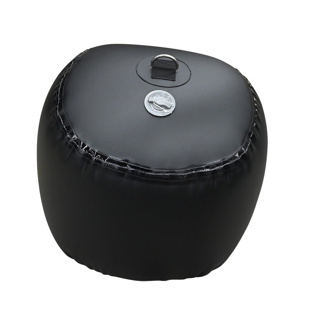 Seipel Marine Specialty Inflatable Fender Ball  24 Diameter  Black M3403