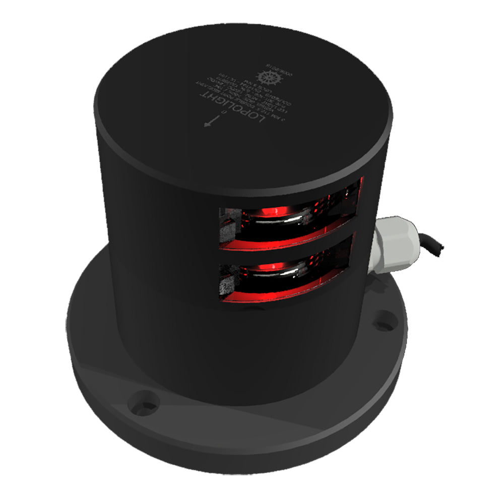 Lopolight 3NM Double Stacked IceClass Port Light 301109STPROI