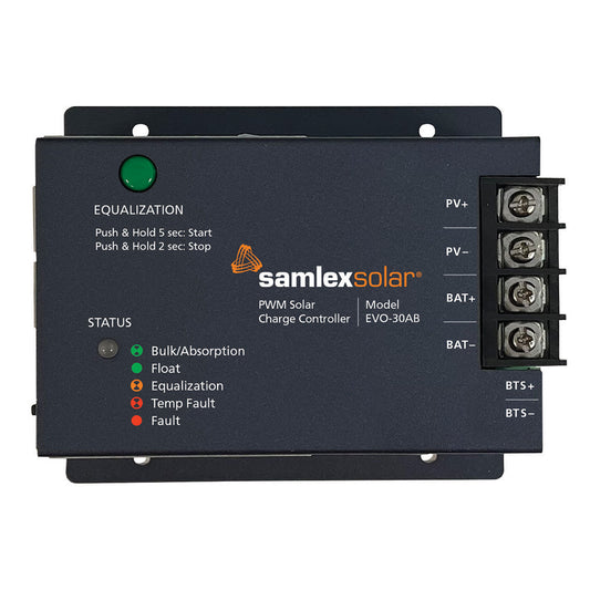 Samlex Solar Charge Controller  1224 PWM  30 AMP EVO30AB