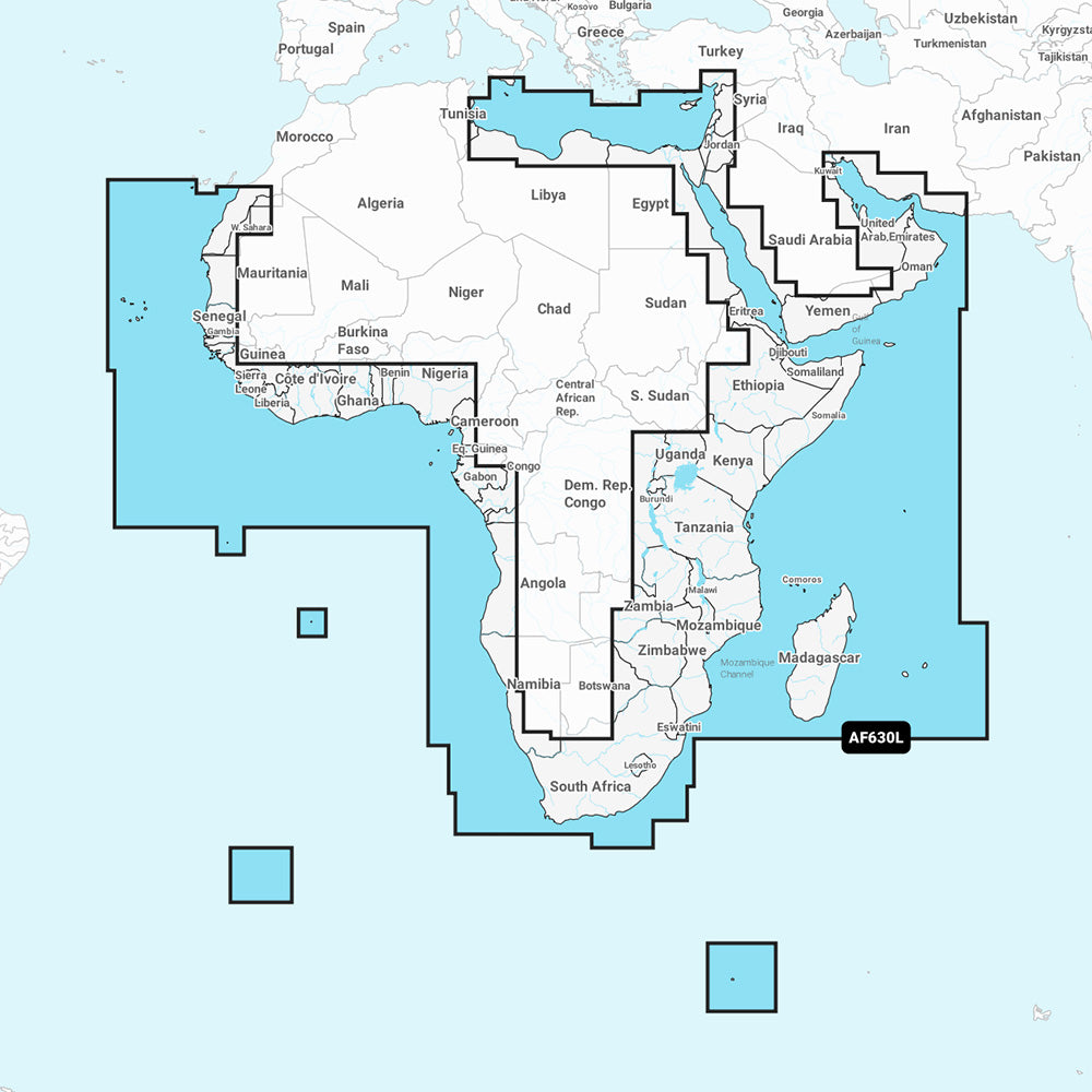 Navionics NAAF630L  Africa  Middle East  Navionics 010C130730