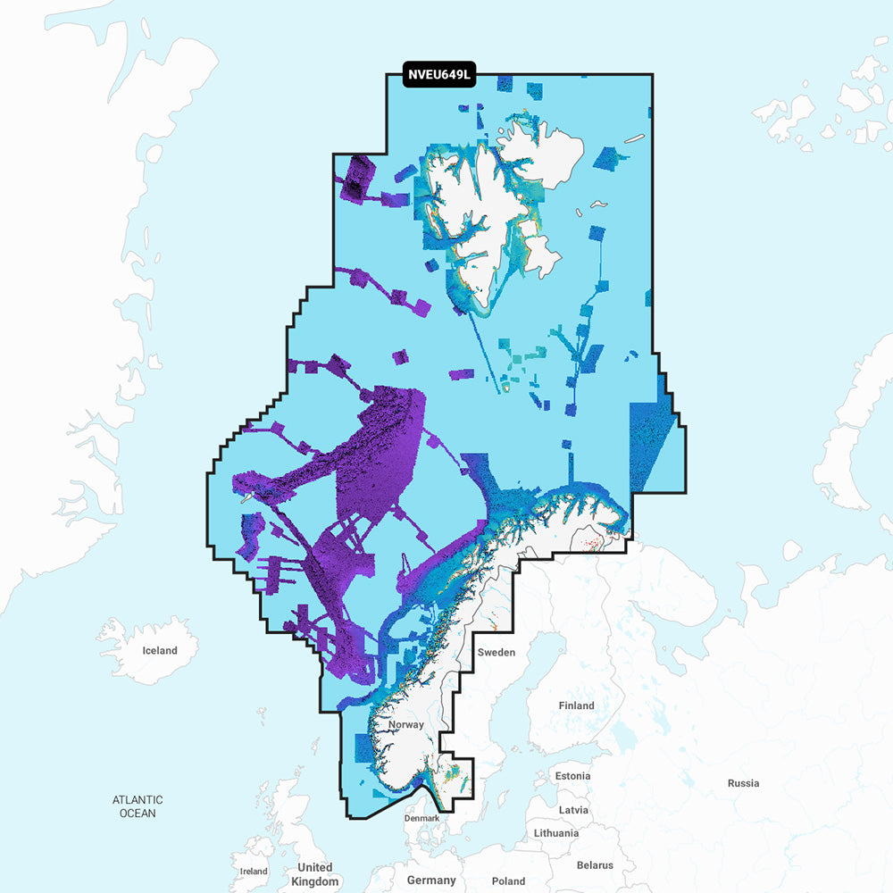 Garmin Navionics Vision NVEU649L Norway 010C127600