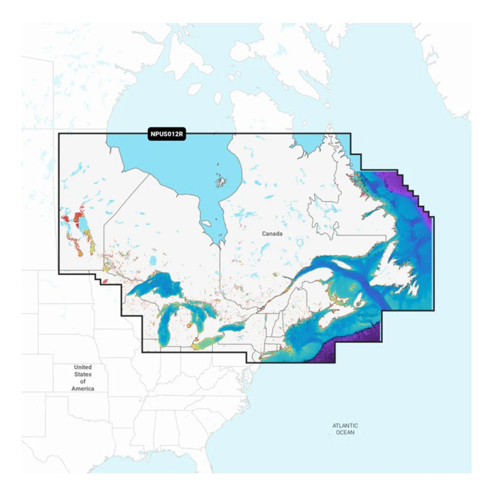 Navionics Platinum NPUS012R  Canada East  Great Lakes 010C146640