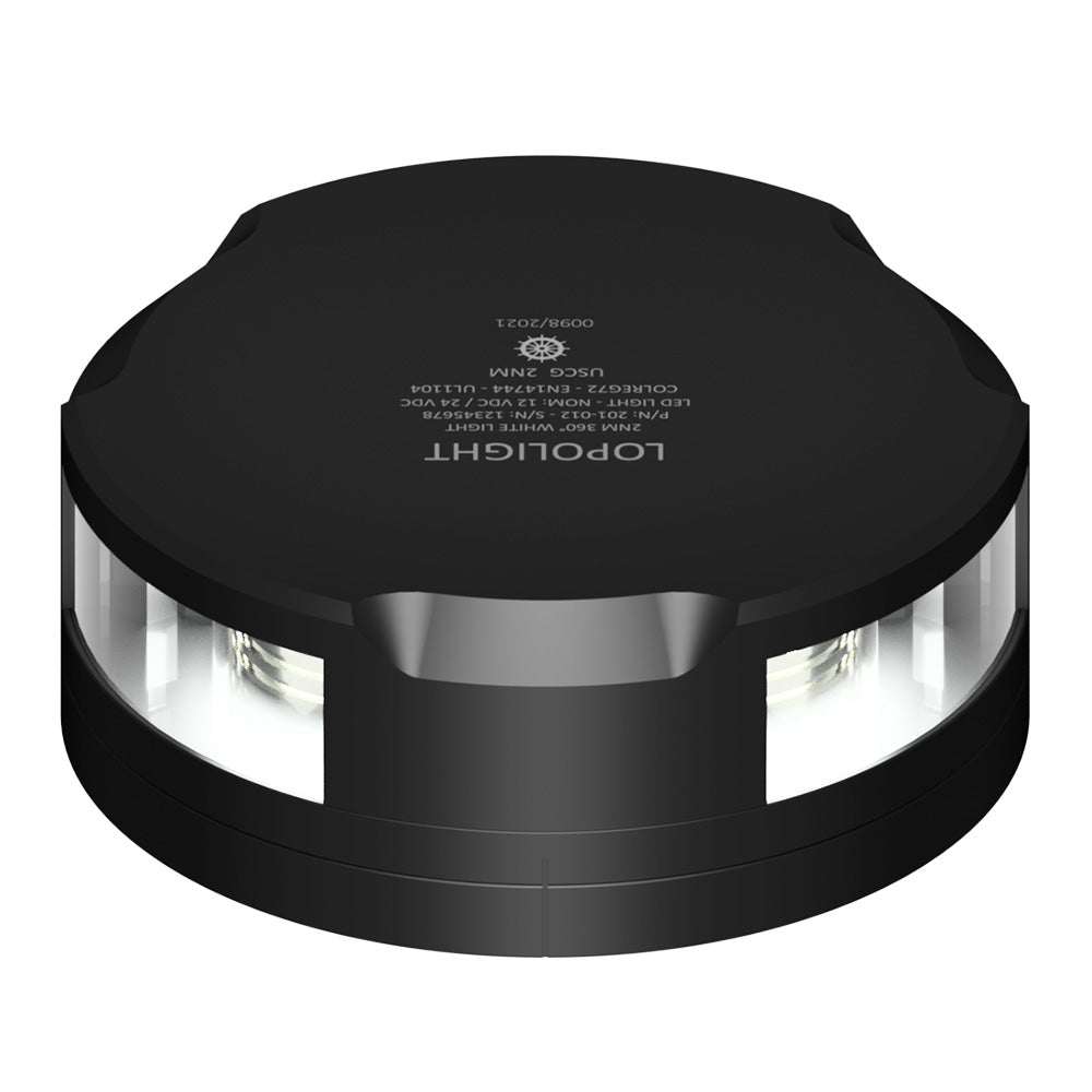 Lopolight Masthead360Degree Light  3NM  Black Housing wFB Base 201021FBB