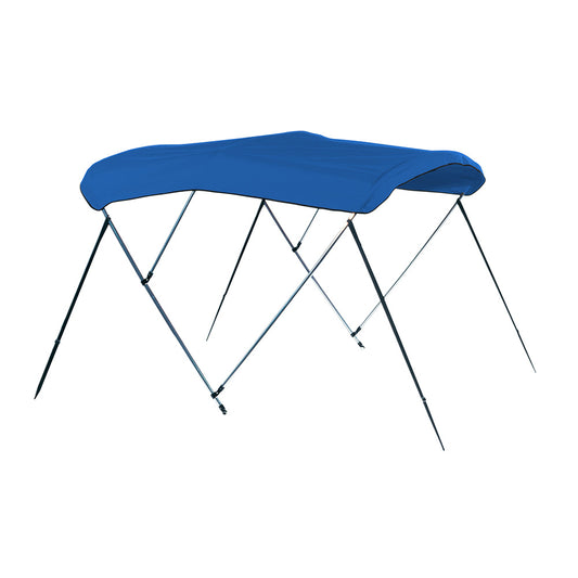Carver 3 Bow 4681U Bimini Top with Boot  Pacific Blue Acrylic A4681UB04