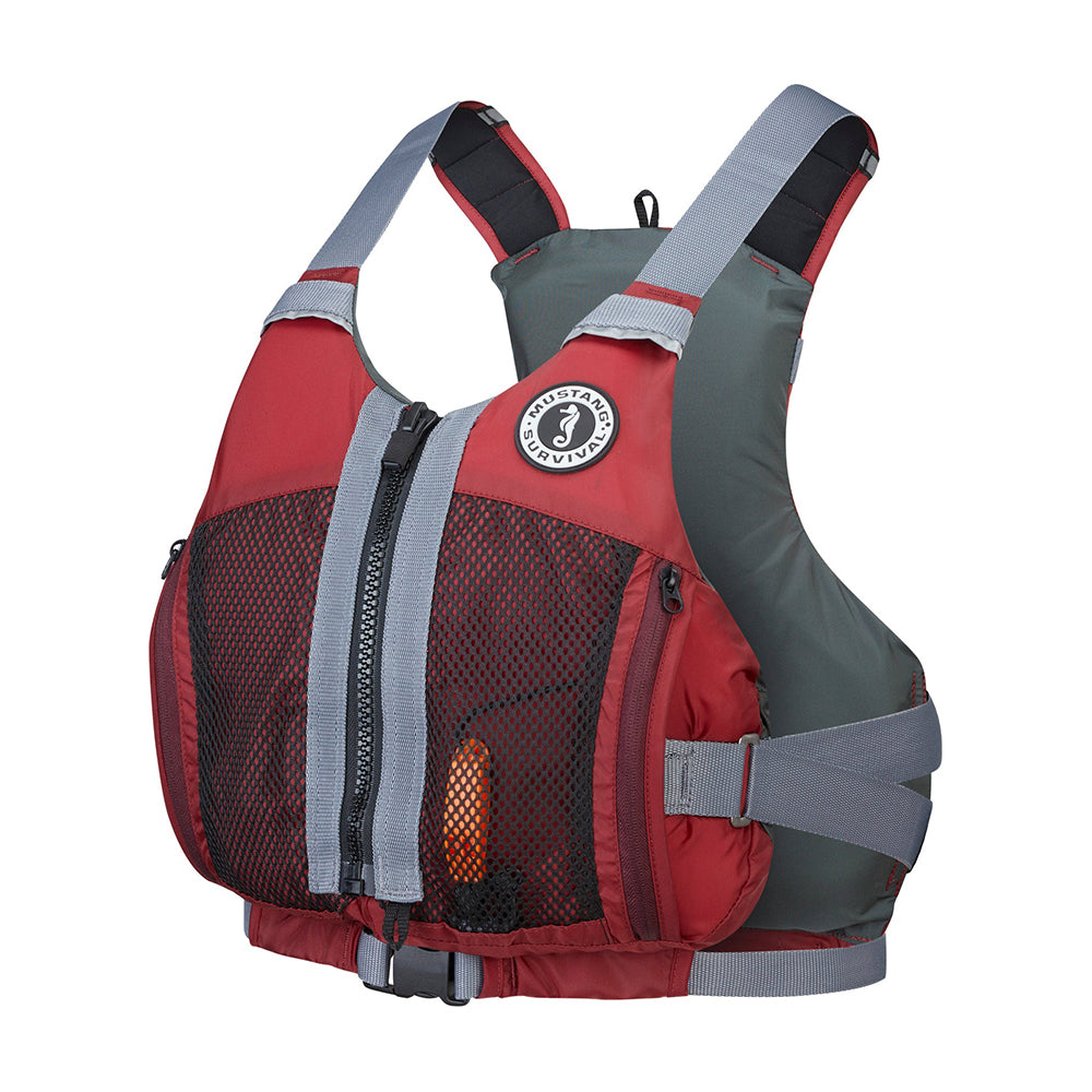 Mustang Womens Destiny Foam Vest  LXL  Merlot MV705002860LXL