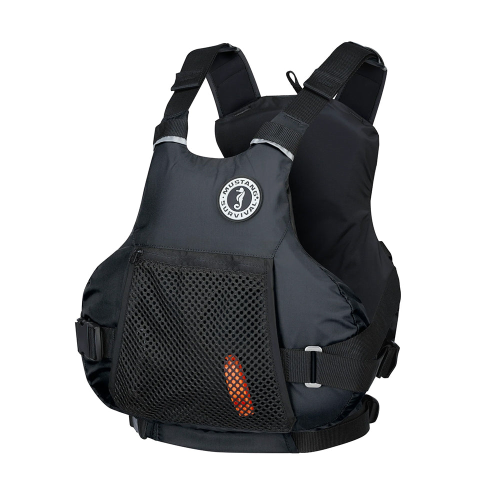 Mustang Vibe Foam PullOver Life Vest  LXL  Black MV70600213LXL