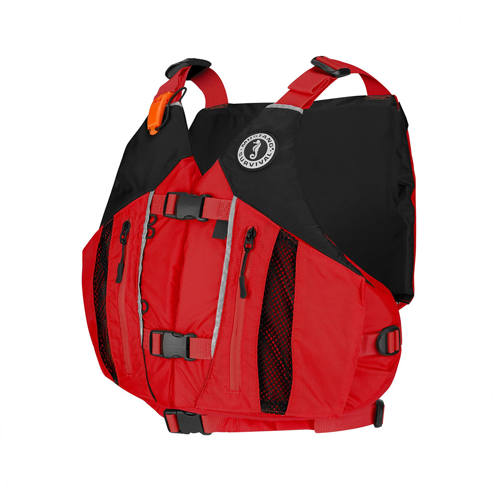 Mustang Solaris Foam Life Vest  XLXXL  RedBlack MV807002123XLXXL