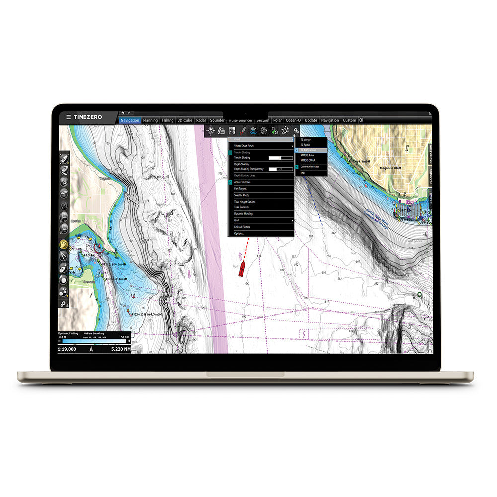 Nobeltec TZ Professional Software  Digital Download  Charts Not Included TZPRO