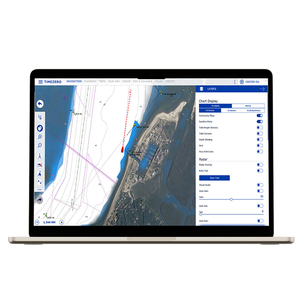 Nobeltec TZ Navigator Digital Download  No Charts Included TZNAV