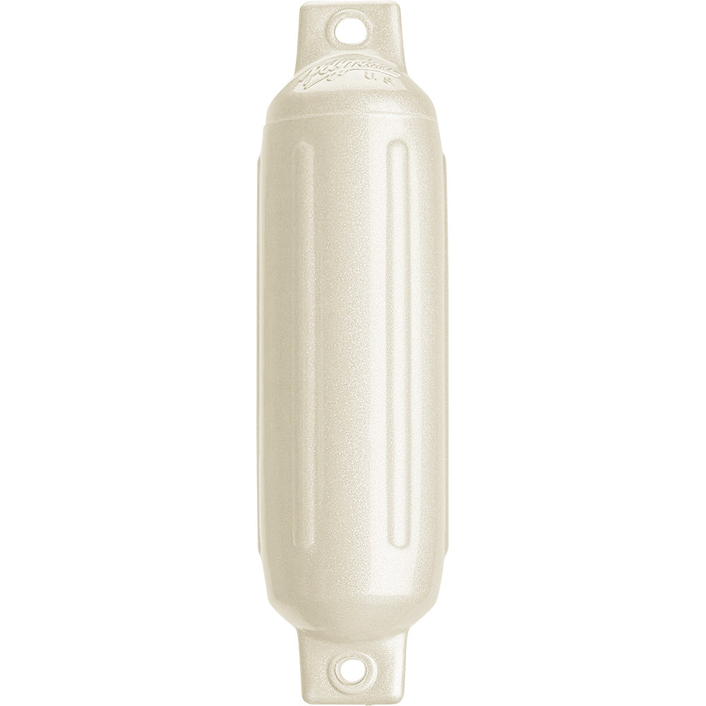 Polyform G1 Twin Eye Fender 35 x 128  Metallic White G1 METALLIC WHITE