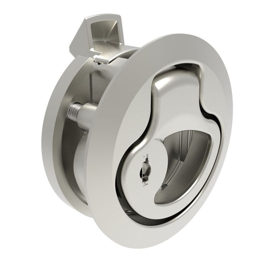 Southco Push To Close Latch  Medium  Stainless Steel  Electropolished M1748