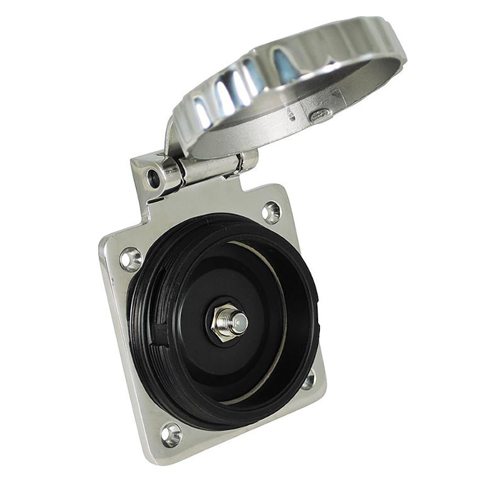Marinco Stainless Steel Cable TV  Internet Easy Lock Inlet TV6592