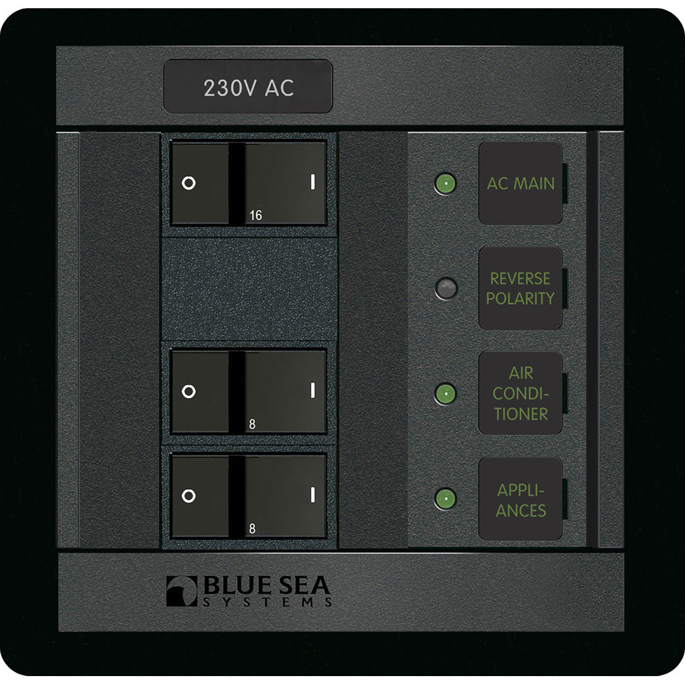 Blue Sea 230 Volt AC Main  2 Positions 1215