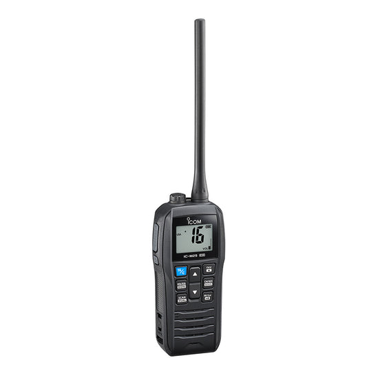 Icom M25 EVO Handheld VHF Radio  Black M25 EVO BLACK 61 USA