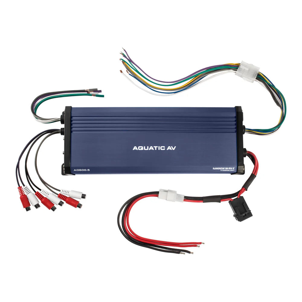 Aquatic AV AD6005 543Channel Amplifer AD605