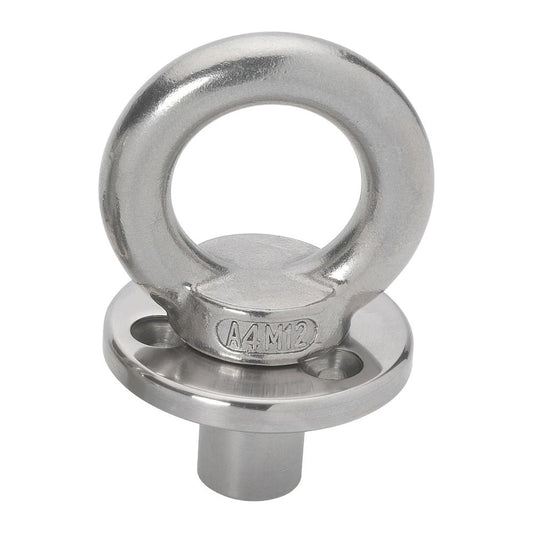 Barton Deck Plate wFixing  Eye wBlanking Plug  M12 Eye 60362