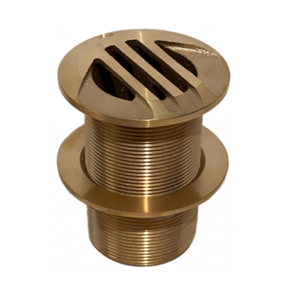 GROCO 212 Slotted Hi Speed ThruHull wNut HSSLTH2000W