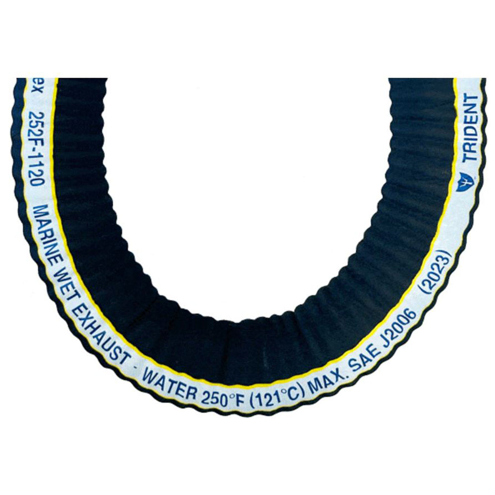 Trident Marine 278 x 125 EXTRAFLEX Corrugated Marine Wet Exhaust Hose 252F2784
