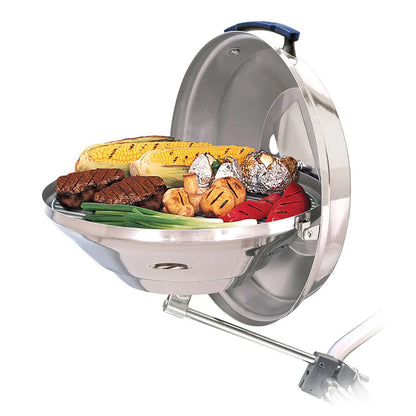 Magma Marine Kettle Charcoal Grill wHinged Lid  Party Size A10114CE