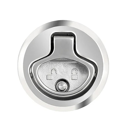 Whitecap 2 Beveled Locking Slam Latch wBacking Plate 6538C