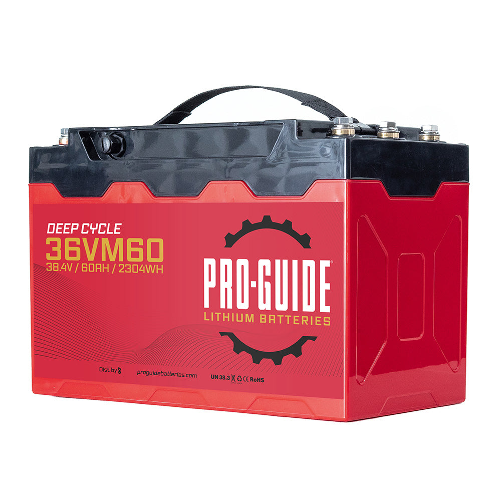 ProGuide Alpha Series Lithium Battery  36V  60AH  Group 31 36VM60