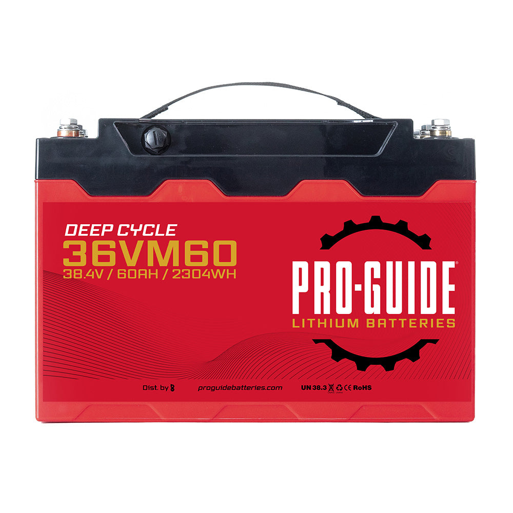 ProGuide Alpha Series Lithium Battery  36V  60AH  Group 31 36VM60