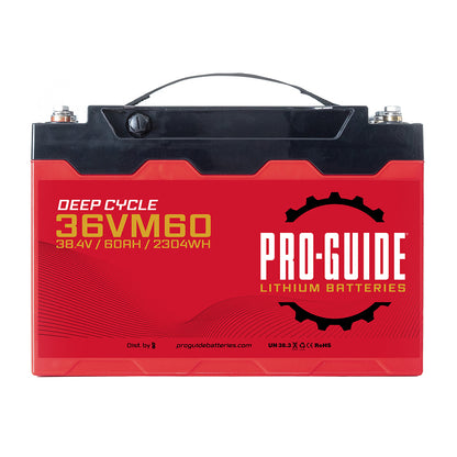 ProGuide Alpha Series Lithium Battery  36V  60AH  Group 31 36VM60