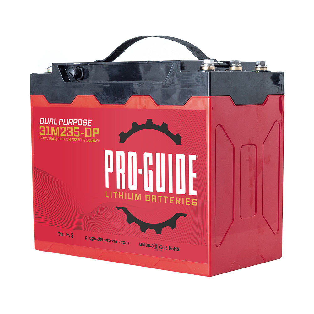 ProGuide Alpha Series Lithium Battery  12V  235AH  Group 31 Tall 31M235DP