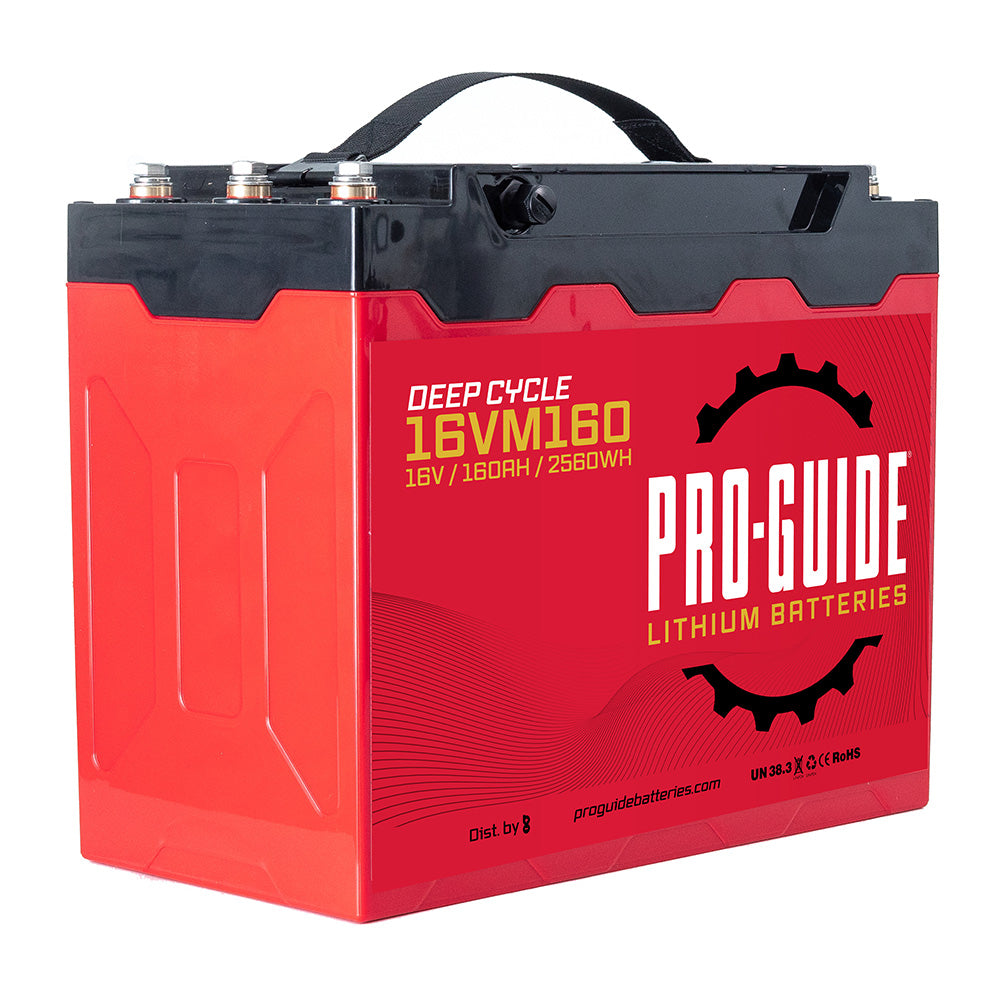 ProGuide Alpha Series Lithium Battery  16V  160AH  Group 31 Tall 16VM160
