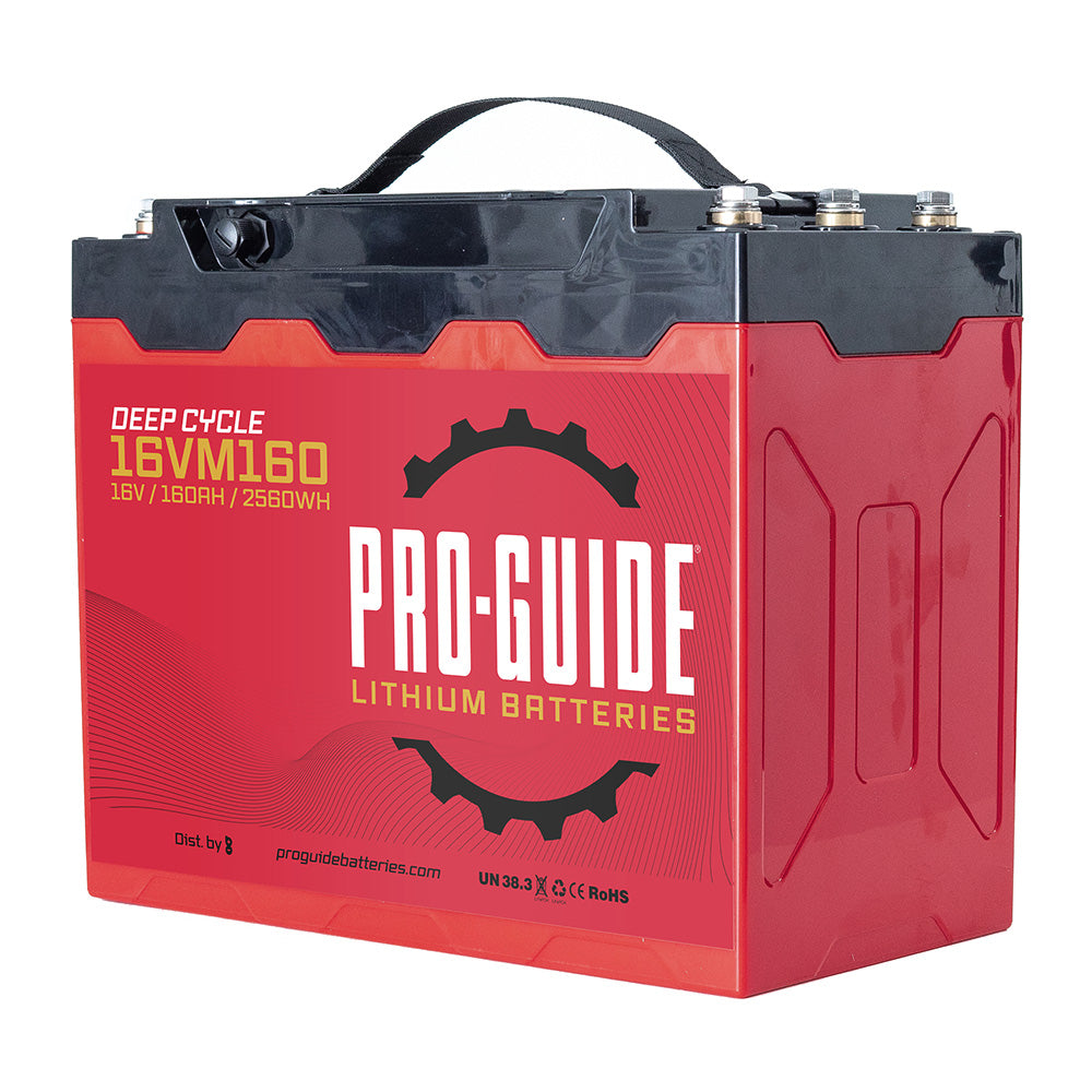 ProGuide Alpha Series Lithium Battery  16V  160AH  Group 31 Tall 16VM160