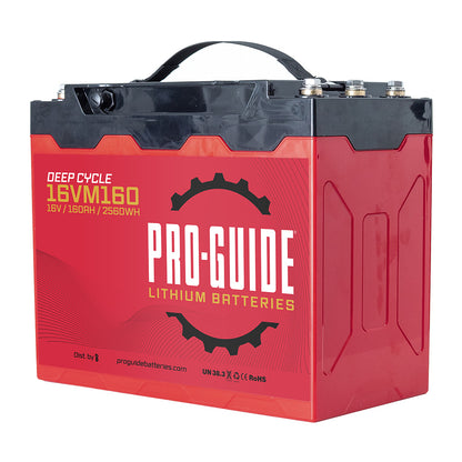 ProGuide Alpha Series Lithium Battery  16V  160AH  Group 31 Tall 16VM160
