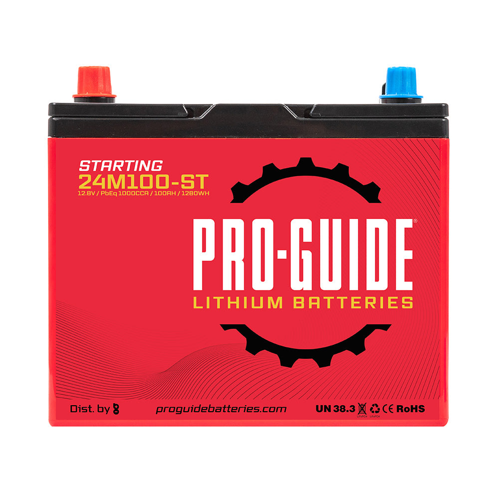 ProGuide Signature Series Lithium Starting Battery  12V  100AH  Group 24 24M100ST