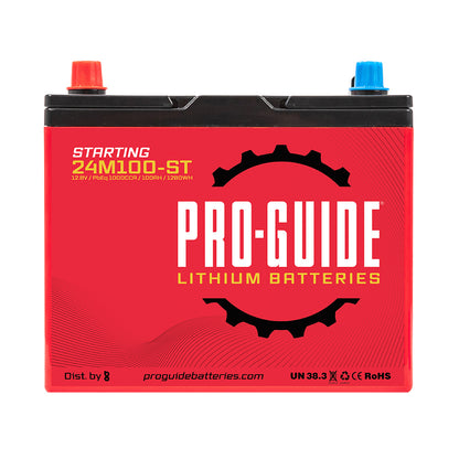 ProGuide Signature Series Lithium Starting Battery  12V  100AH  Group 24 24M100ST