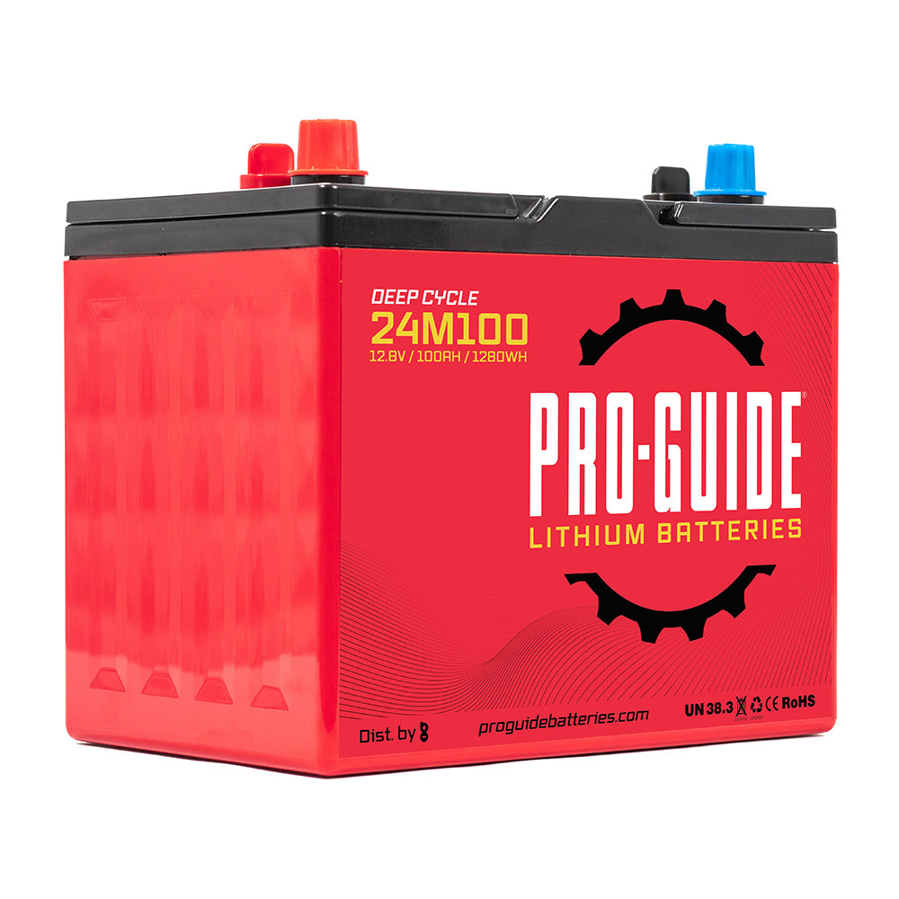 ProGuide Signature Series Lithium Battery  12V  100AH  Group 24 24M100