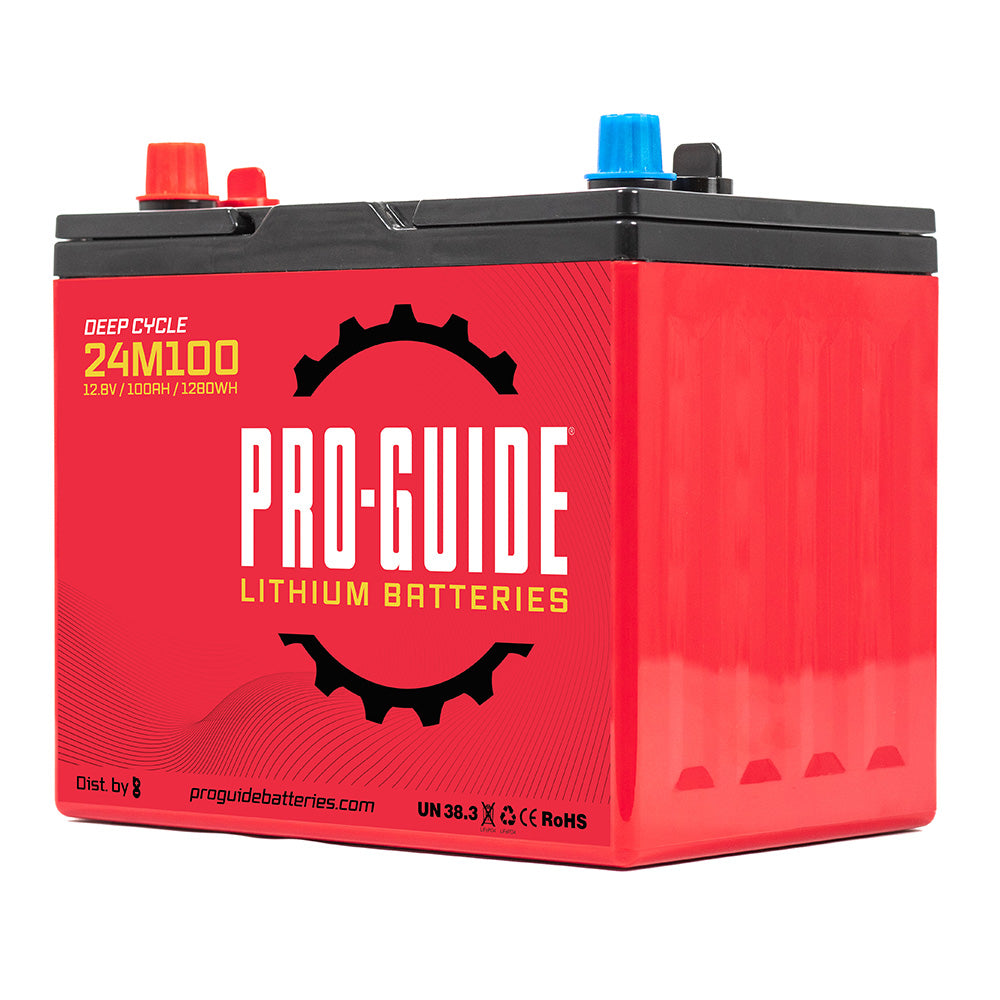 ProGuide Signature Series Lithium Battery  12V  100AH  Group 24 24M100