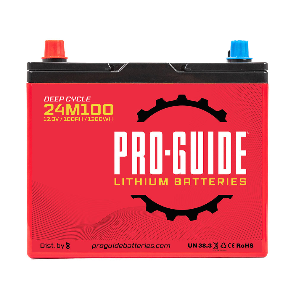 ProGuide Signature Series Lithium Battery  12V  100AH  Group 24 24M100