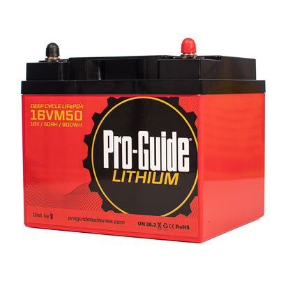 ProGuide Signature Series Lithium Battery  16V  50AH 16VM50