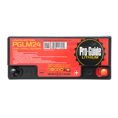 ProGuide ProGuide Signature Series Lithium Battery  12V  24AH M24