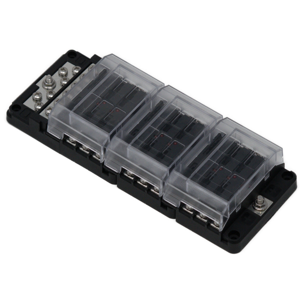 Egis RT Fuse Block 18 Position wGround  LED Indication 8031