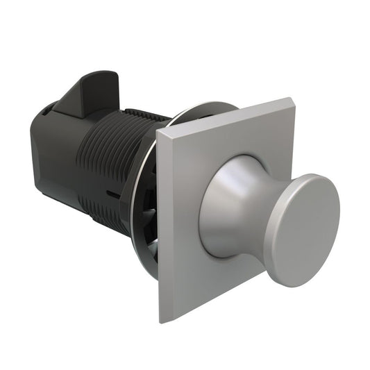 Southco PushToClose Latch  Square Housing  Satin Housing  Satin Knob MP0521222
