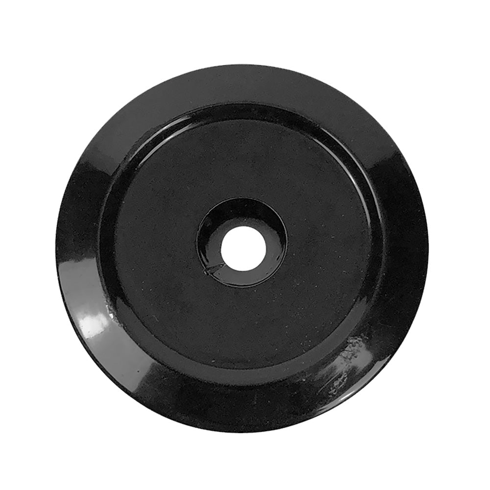 Bobs Machine Deck Saver  Trolling Motor Stabilizer Plate  Gloss Black 311100000PCGBLK