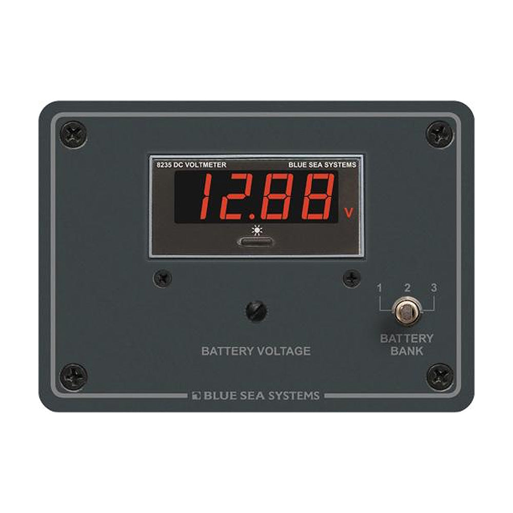 Blue Sea 8051 DC Digital Voltmeter Panel 8051