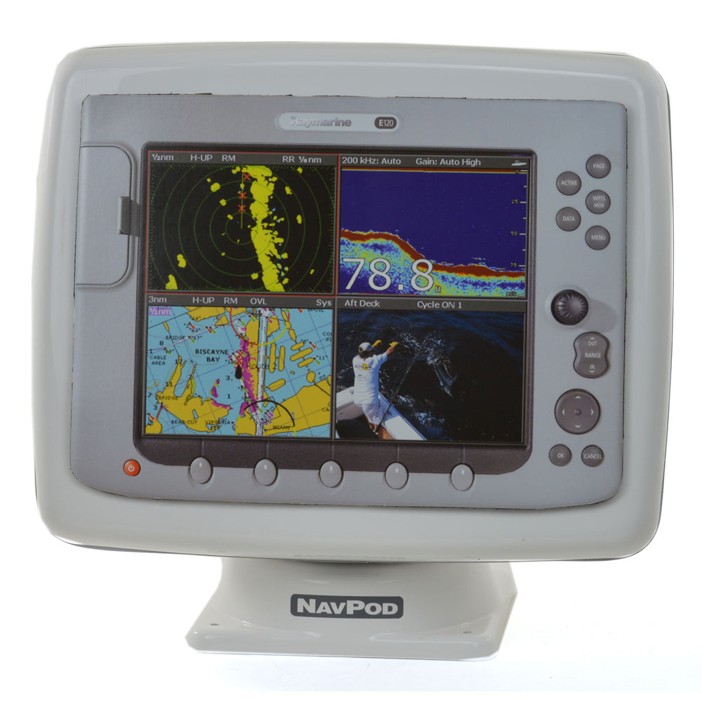 NavPod PP5061 PowerPod Precut fGrand Prix Series fRaymarine C120  E120 Dash Mount PP5061