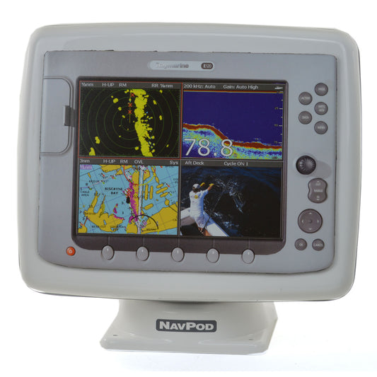 NavPod PP5061 PowerPod Precut fGrand Prix Series fRaymarine C120  E120 Dash Mount PP5061