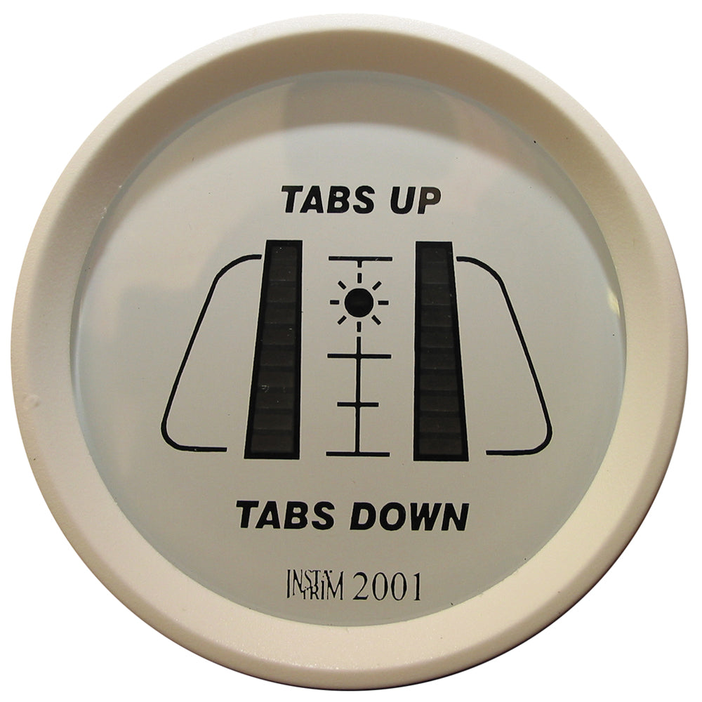 Boat Leveler Tab Locator  White 2900WBL