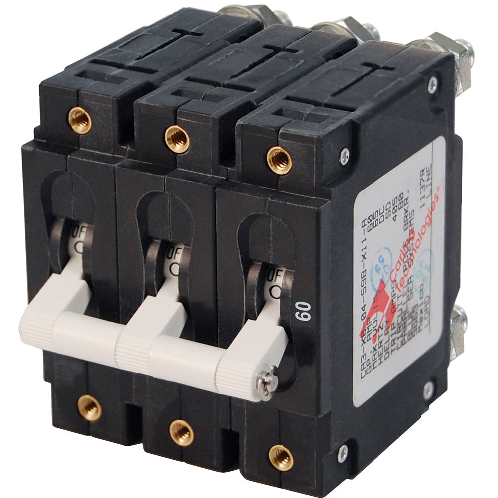 Blue Sea 7288 CSeries Triple Pole Circuit Breaker  60A 7288