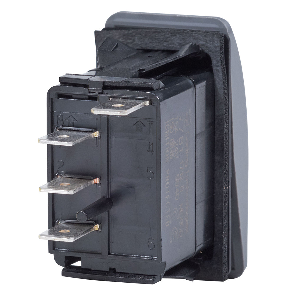 Blue Sea 8233 Water Resistant Contura III Switch  ONOFFON  Grey 8233