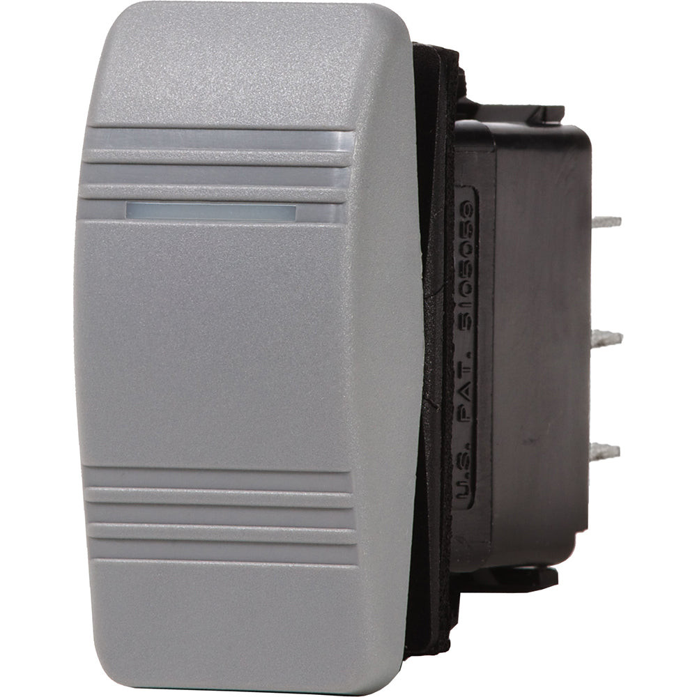 Blue Sea 8233 Water Resistant Contura III Switch  ONOFFON  Grey 8233