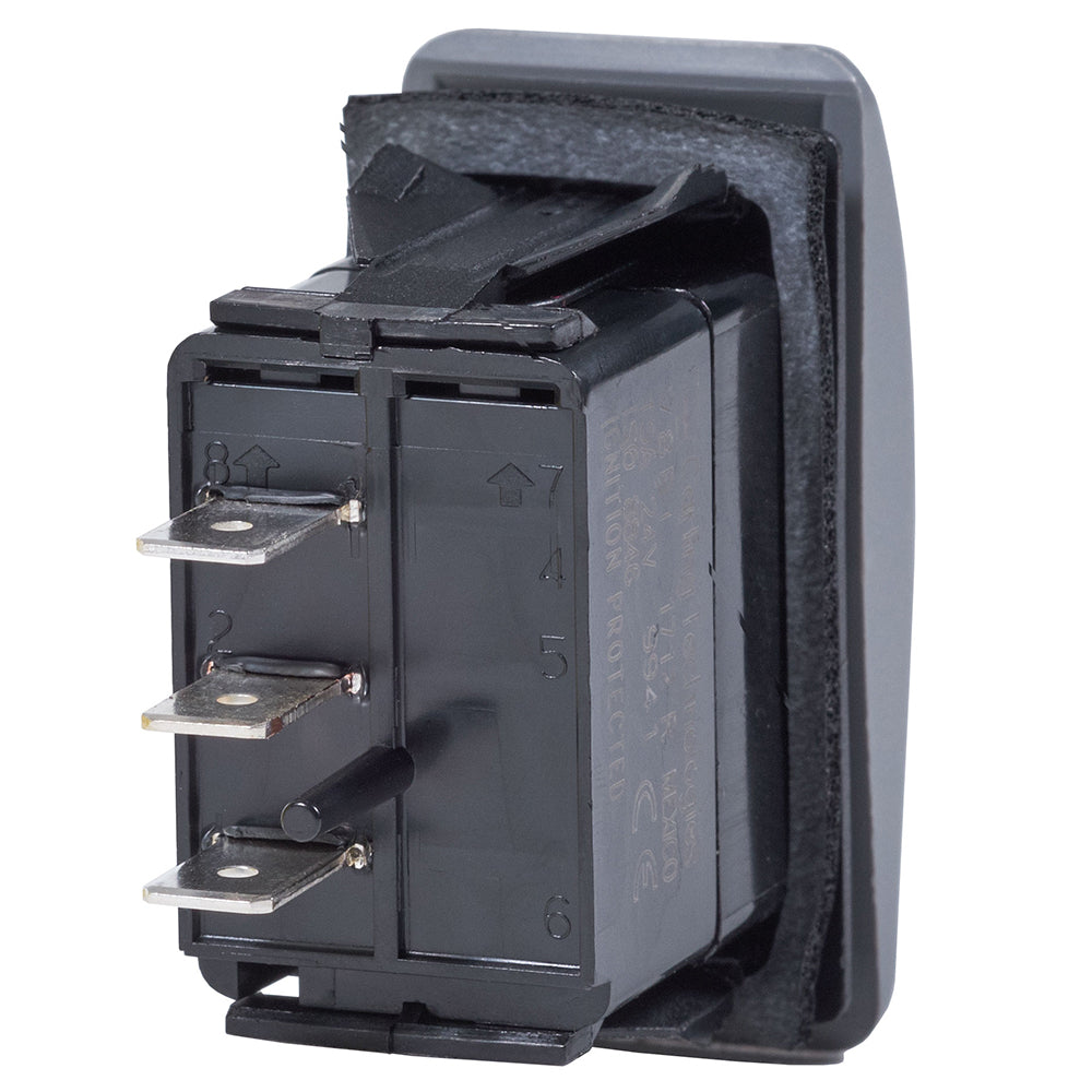 Blue Sea 8234 Water Resistant Contura III Switch  ONOFFON  Grey 8234
